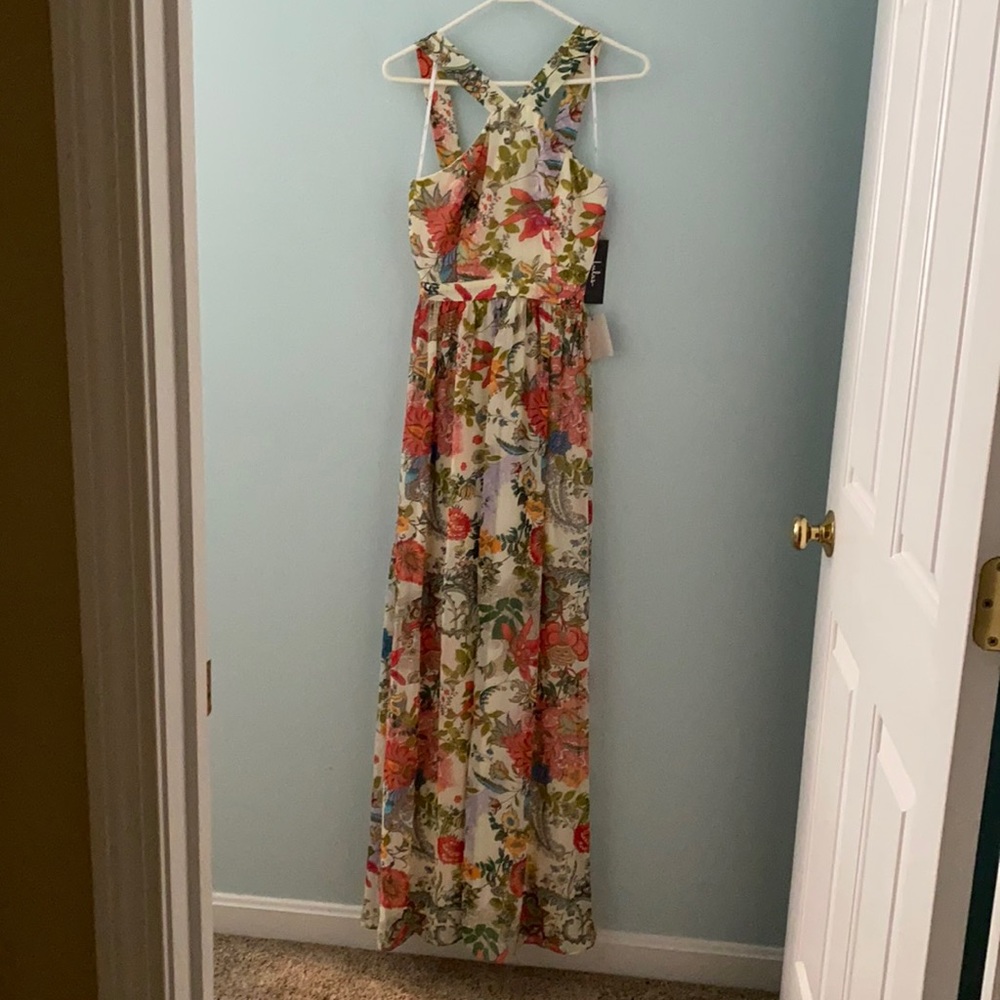 Floor length maxi dress